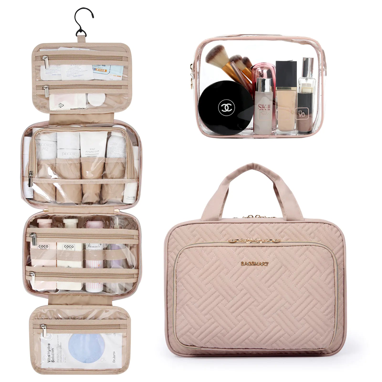 Spacious Waterproof Beauty Organizer