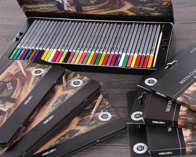 Colored Pencils and Markers Set