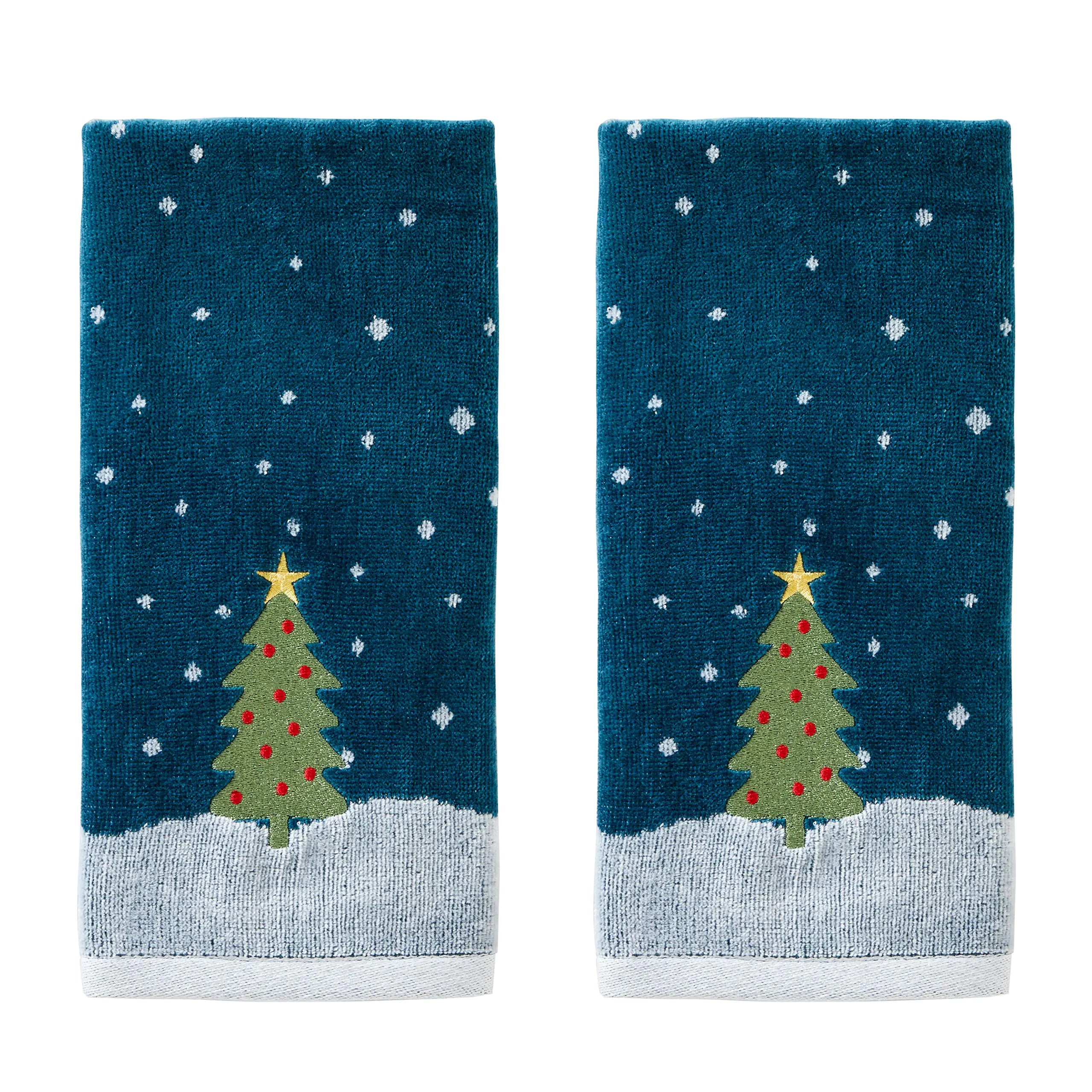 Hand Towel Set Simple Tree 2 Count