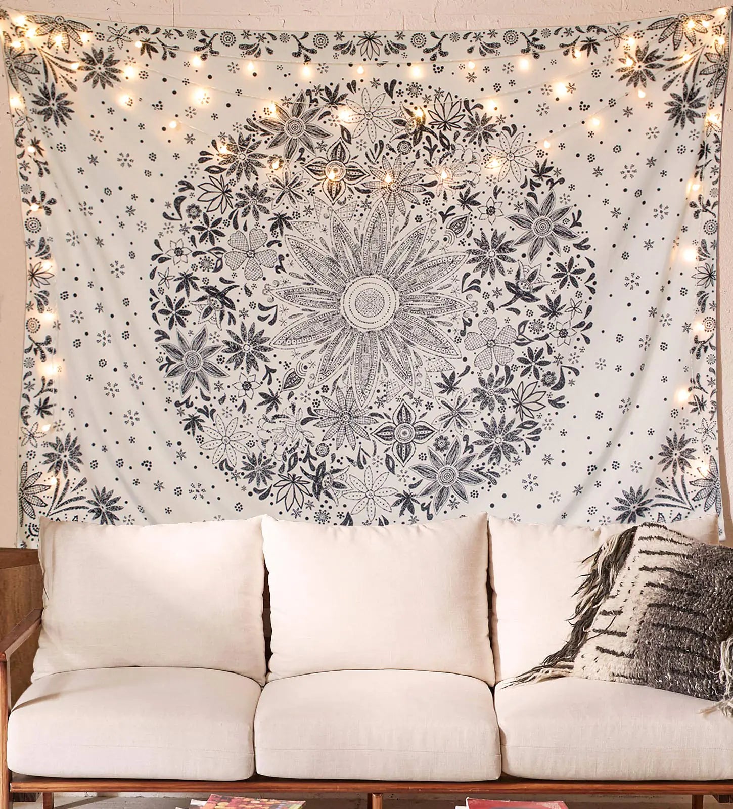 Neasow Boho-Chic Floral Tapestry 60x80