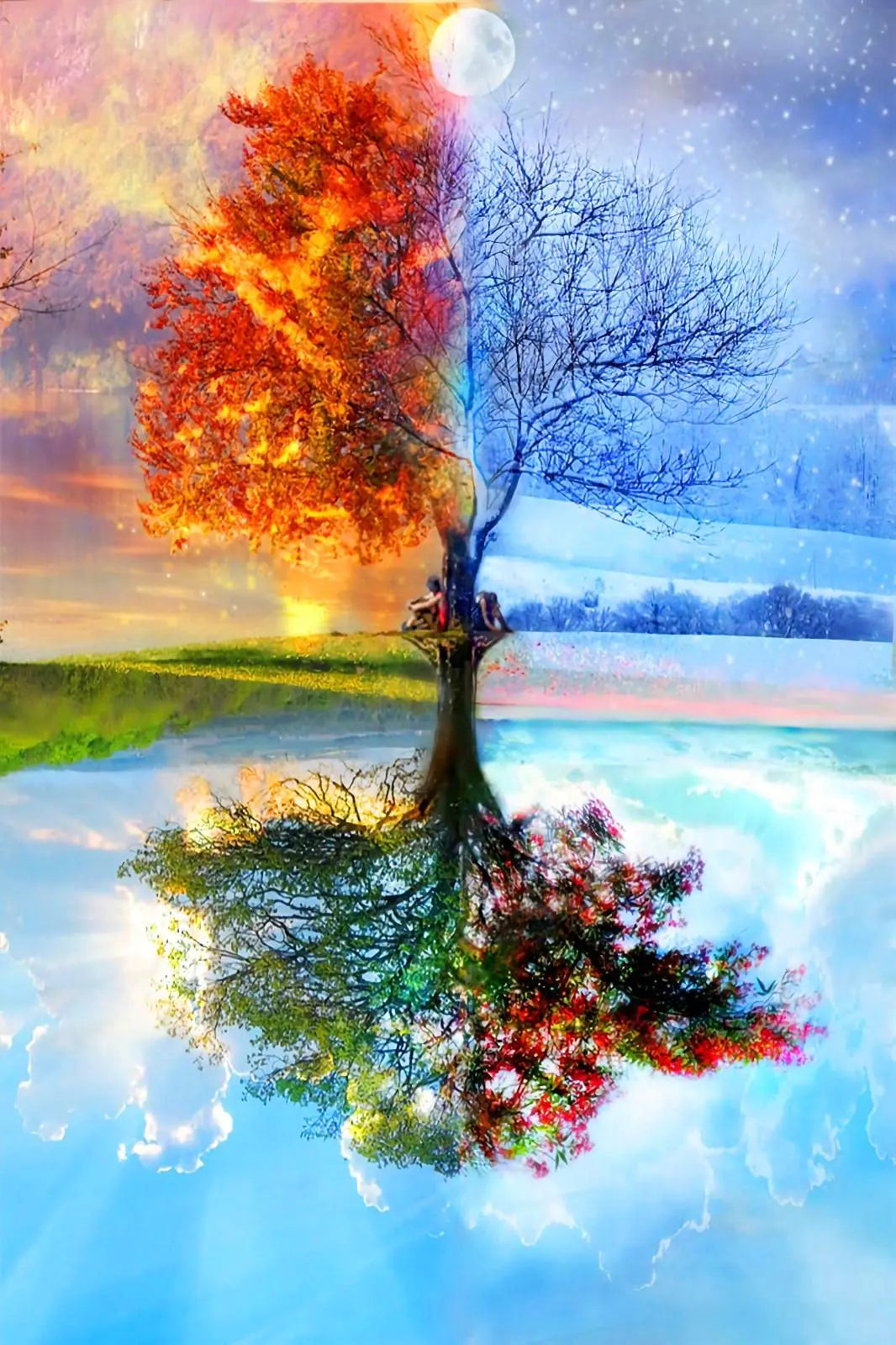 Classic Tree Art Jigsaw Puzzle 1000 Pieces