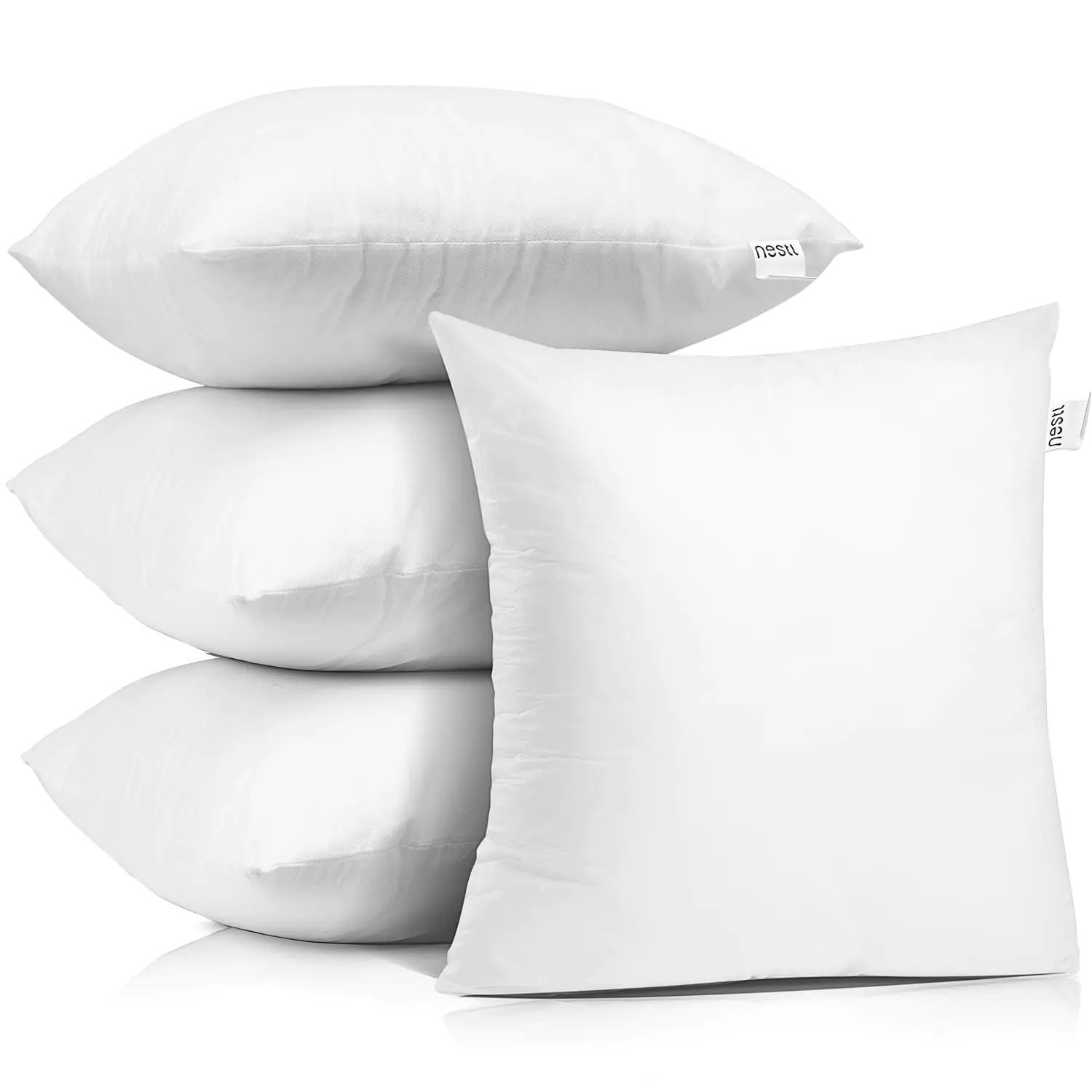 Throw Pillow Inserts 24x24 Euro 4-Pack