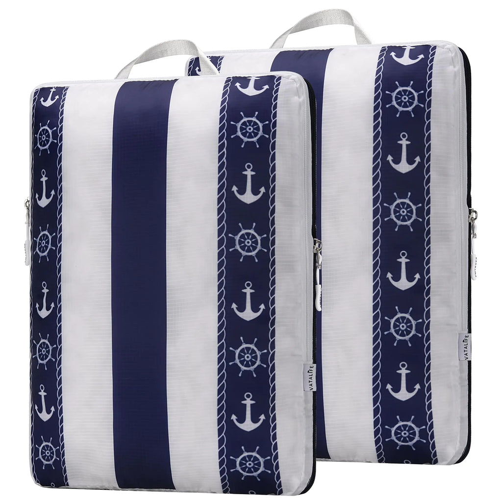 XL Compression Travel Cubes Space Saver Set - 2-Pack Navy