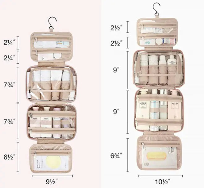 Spacious Waterproof Beauty Organizer