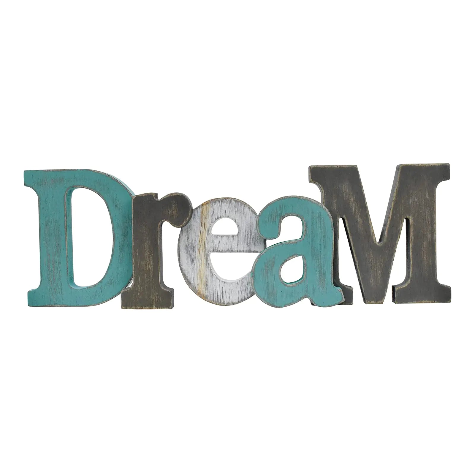 Rustic Dream Wood Centerpiece Sign
