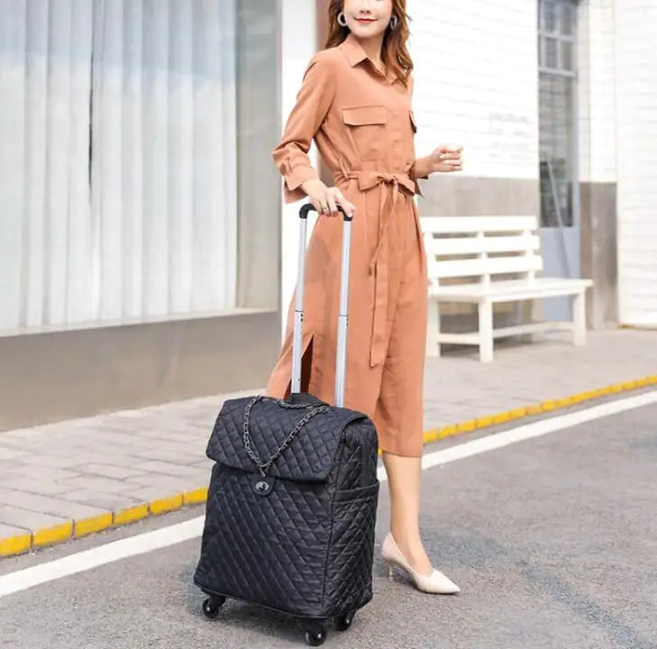 Large Capacity Waterproof Travel Bag with Wheels