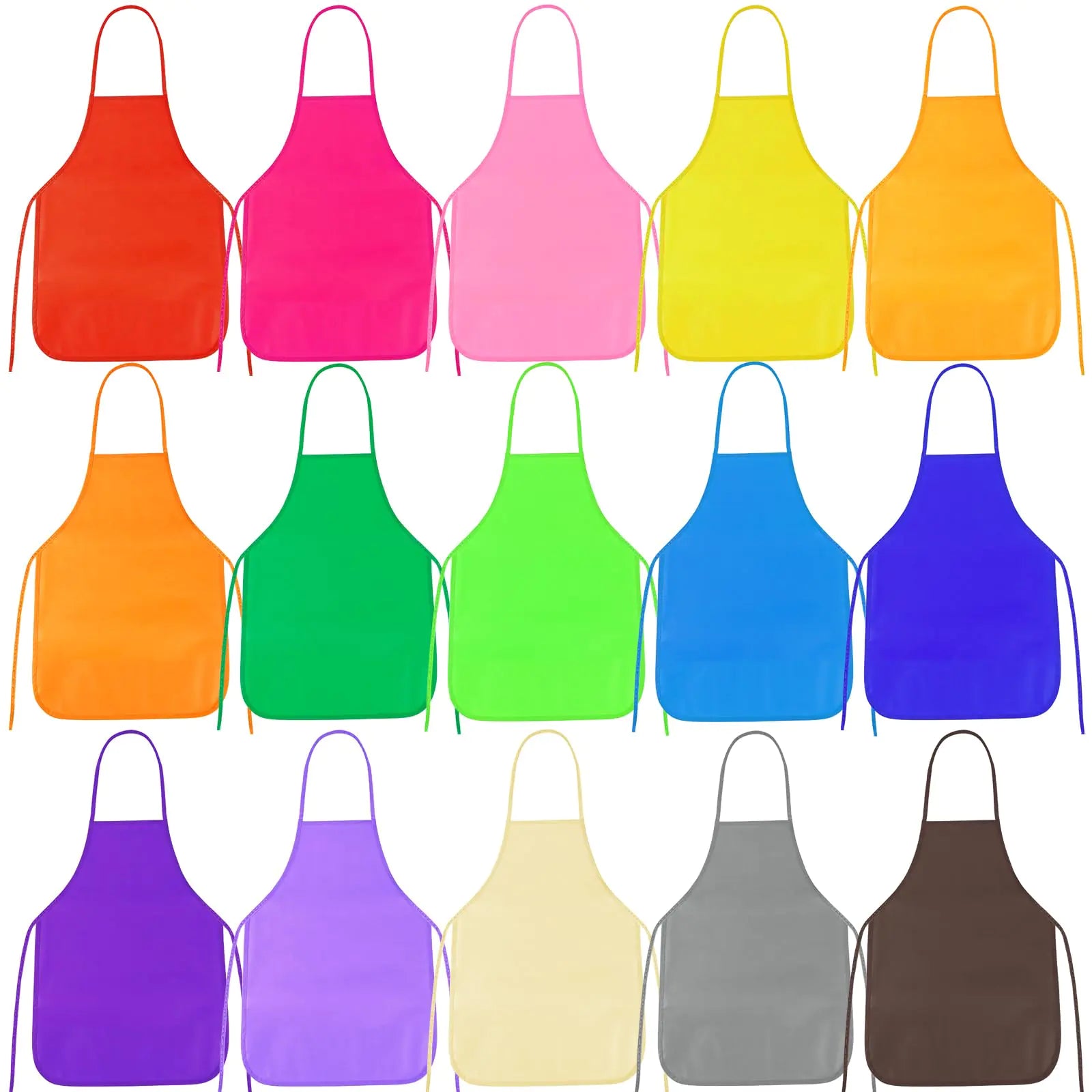 ArtFun 40-Piece Kids' Apron Set