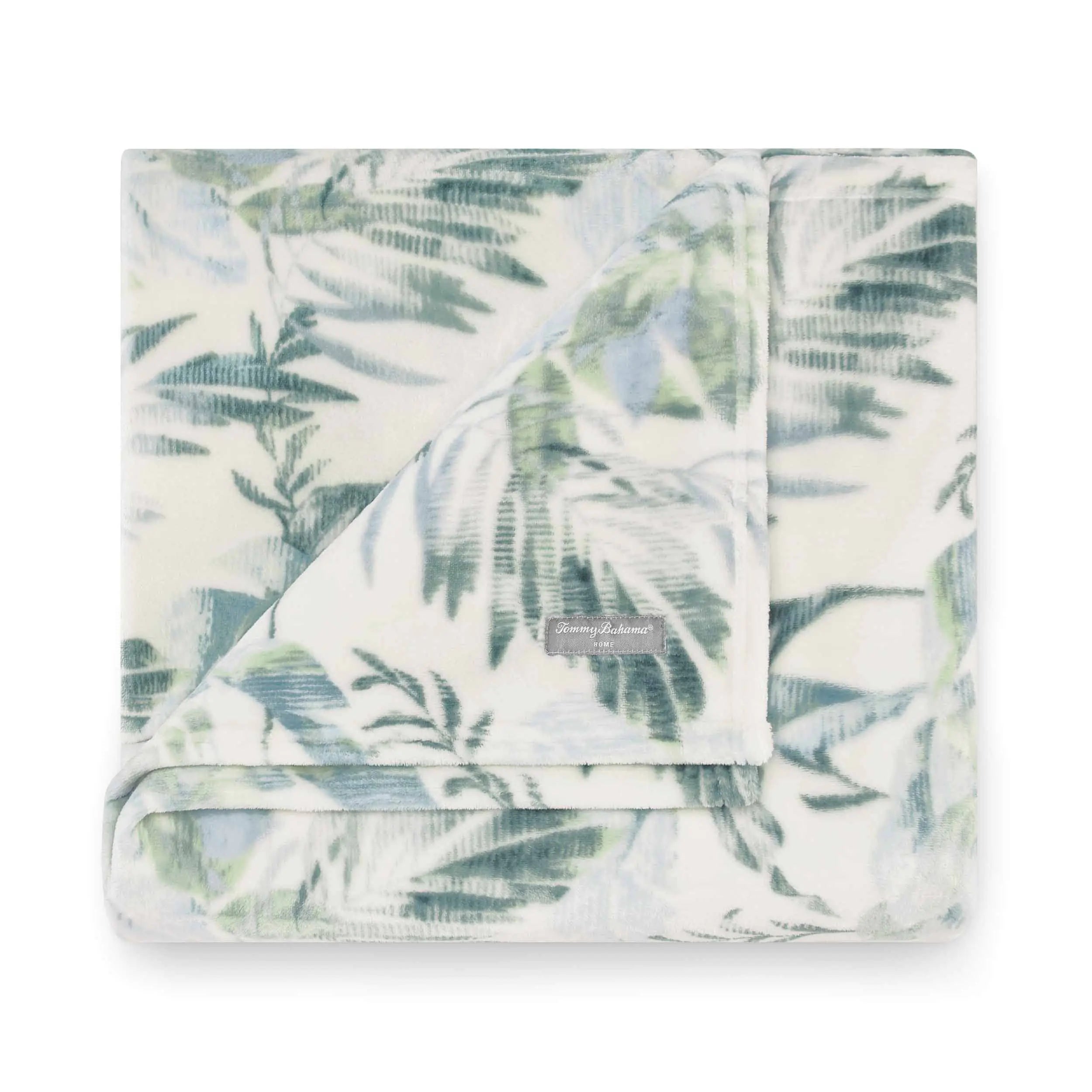 Tommy Bahama - Plush Fleece Throw Blanket Tropical 50x70