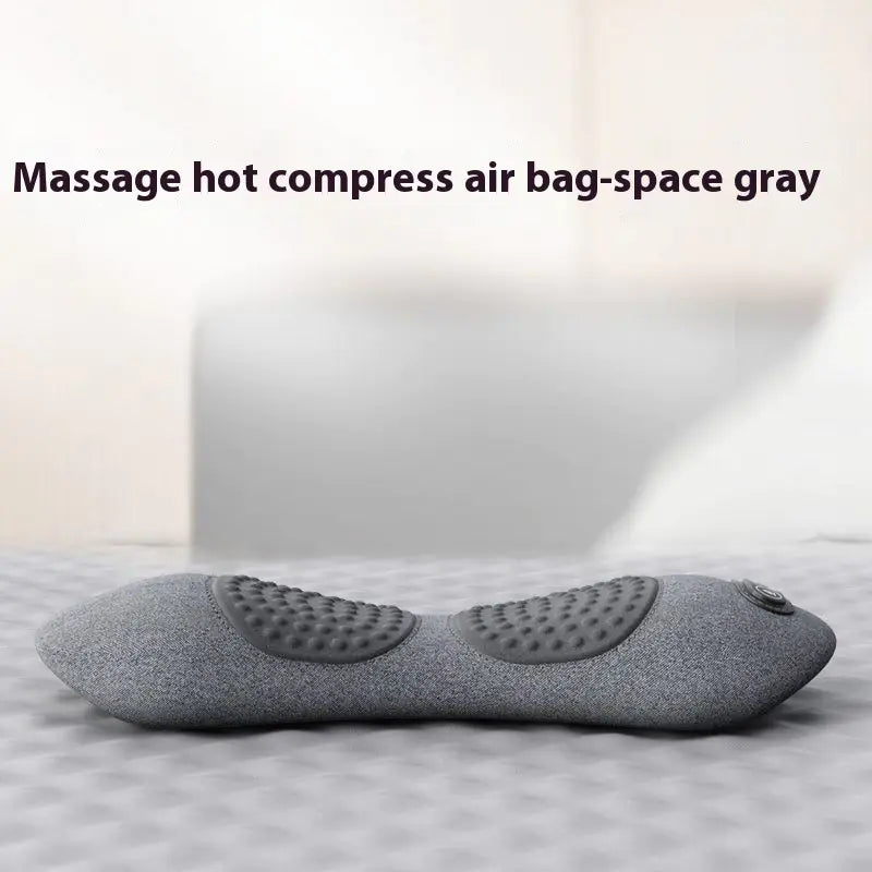 Lumbar Support Pillow with Heating & Massage