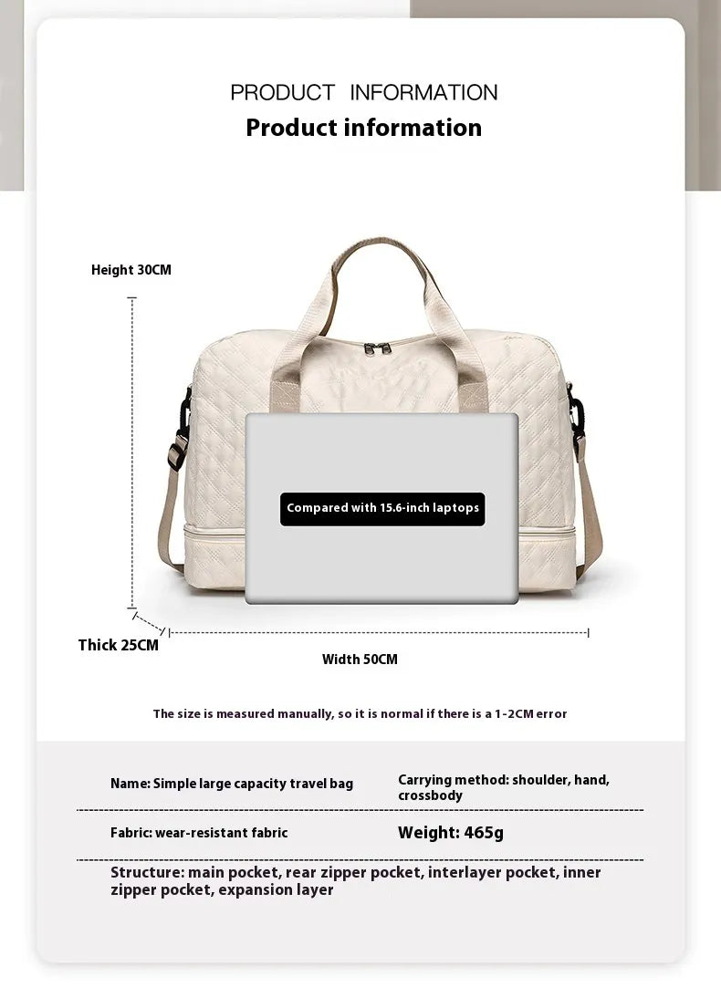 Large Portable Travel Bag